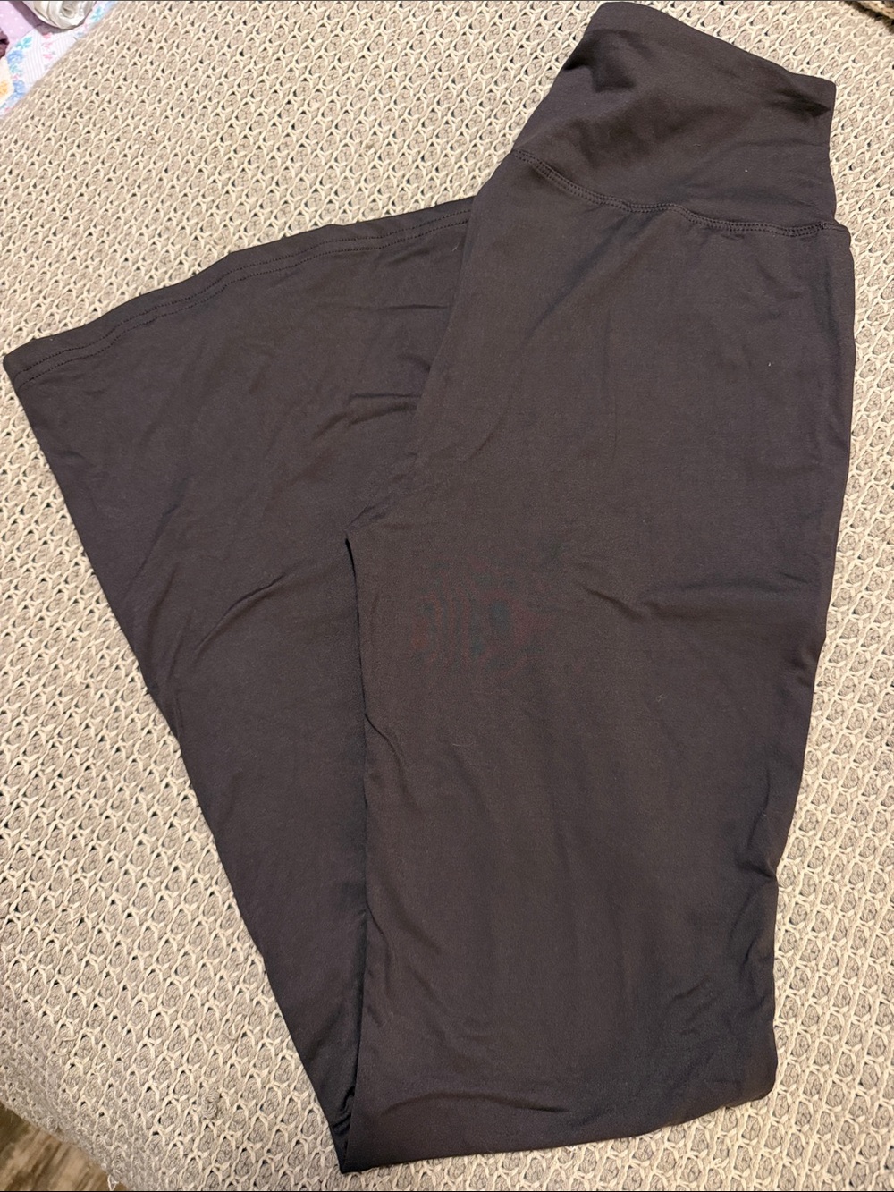 Black High-Waist Yoga Pants